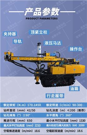 　　CMS1-1300/30型煤矿用深孔钻车