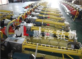 张家湾煤业选用墨隆MYT液压锚杆钻机 领导采购8台液压锚杆钻机