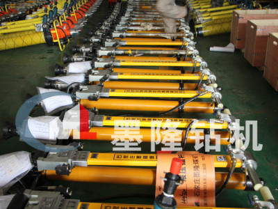 张家湾煤业选用墨隆MYT液压锚杆钻机 领导采购8台液压锚杆钻机